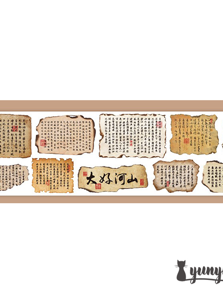 Washi Tape Oriental - 10cm 10