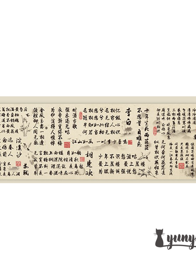 Washi Tape Oriental - 10cm 12