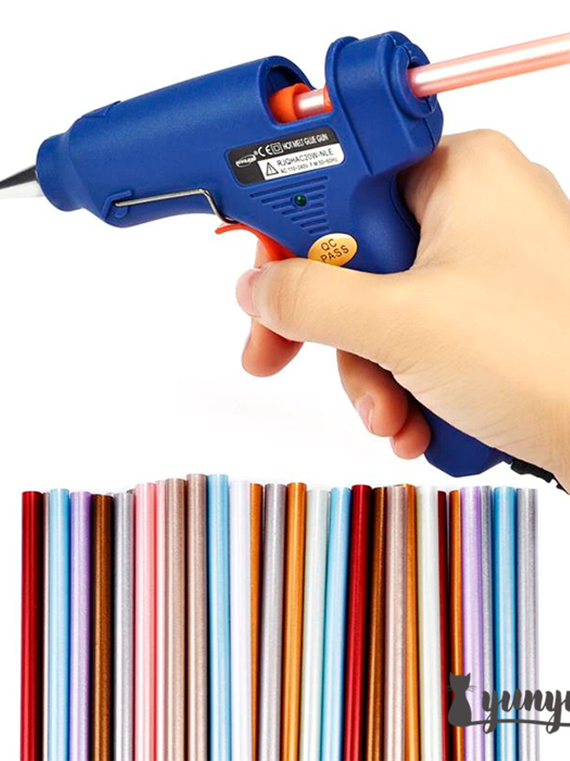 Barra lacre/cera para pistola -  5 pzas 1