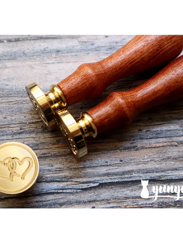 Sello de Lacre Corazones II -  2,5cm 4