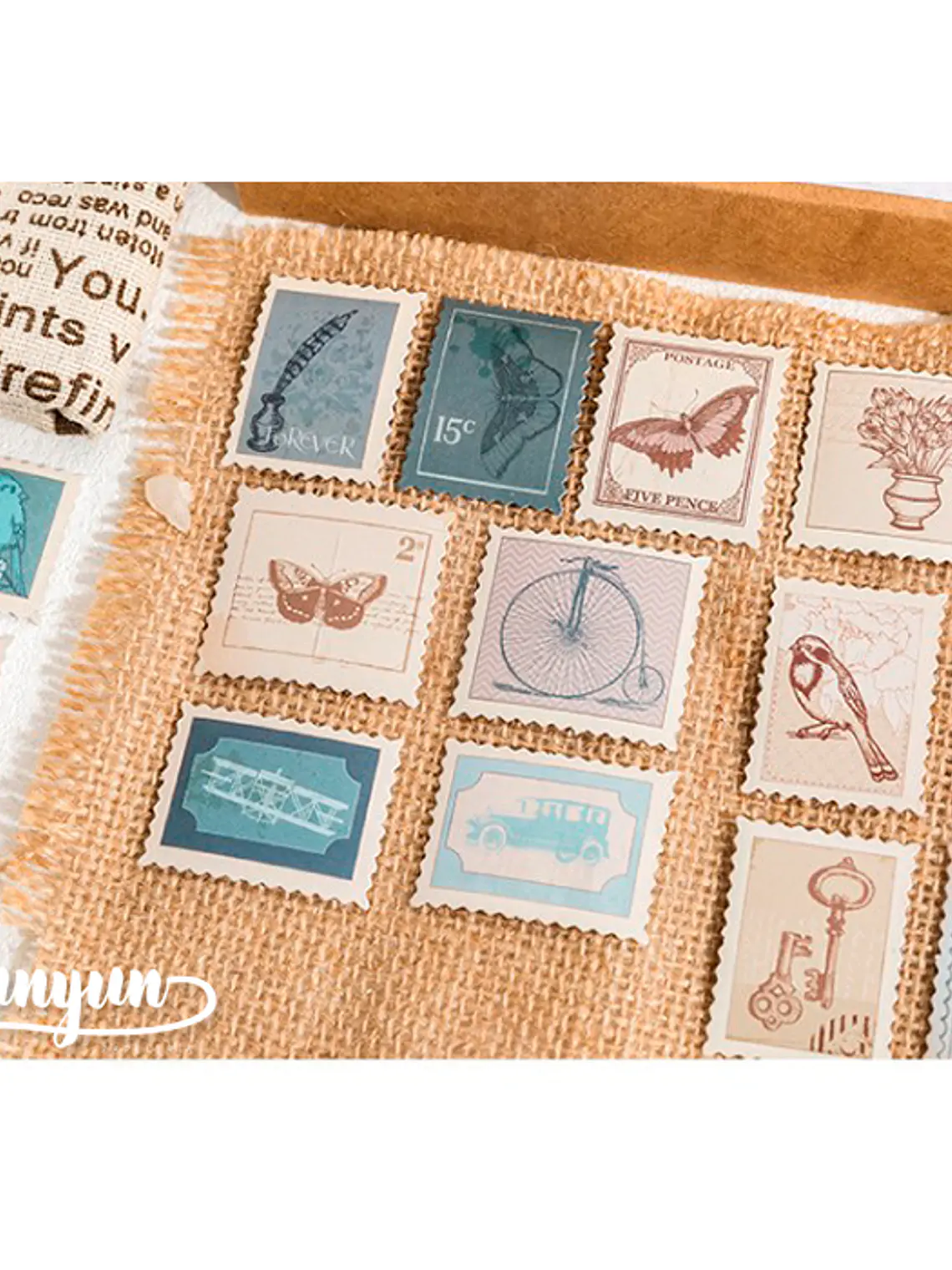Caja Natural Stamps - 45 pzas 3