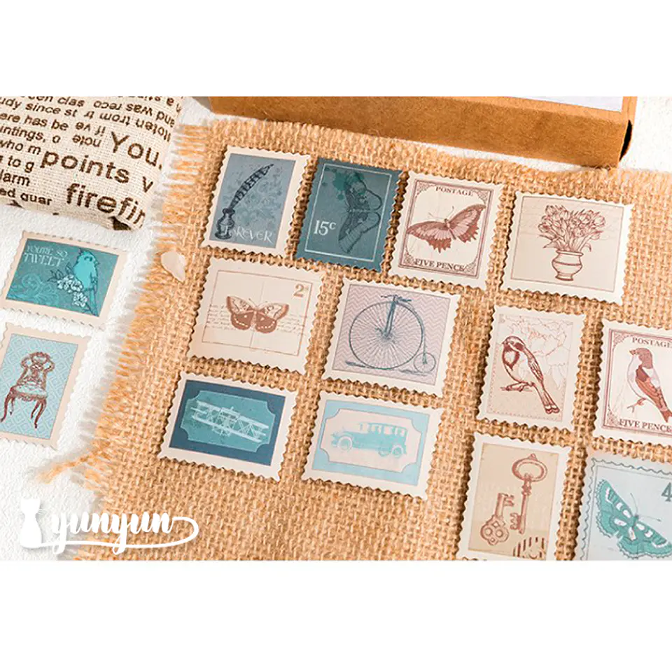 Caja Natural Stamps - 45 pzas 3