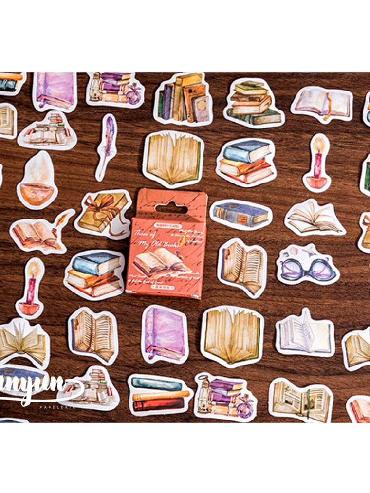 Caja Stickers Books - 45 pzas 1