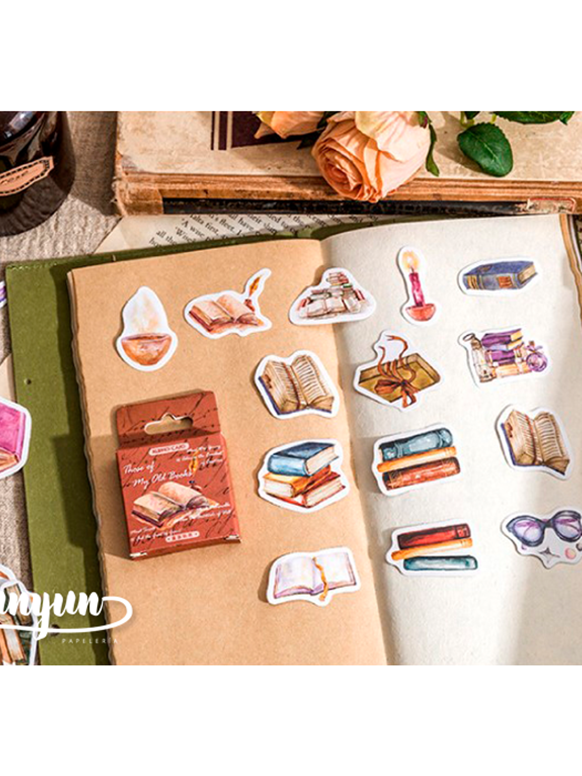 Caja Stickers Books - 45 pzas 2