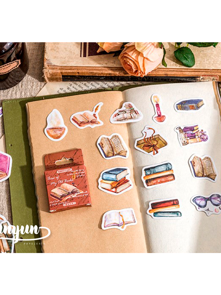 Caja Stickers Books - 45 pzas 2