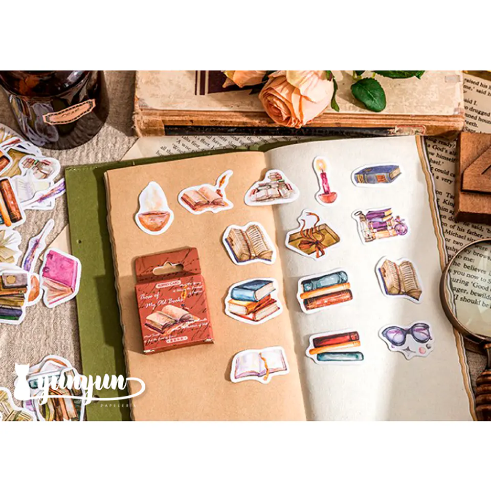 Caja Stickers Books - 45 pzas 2