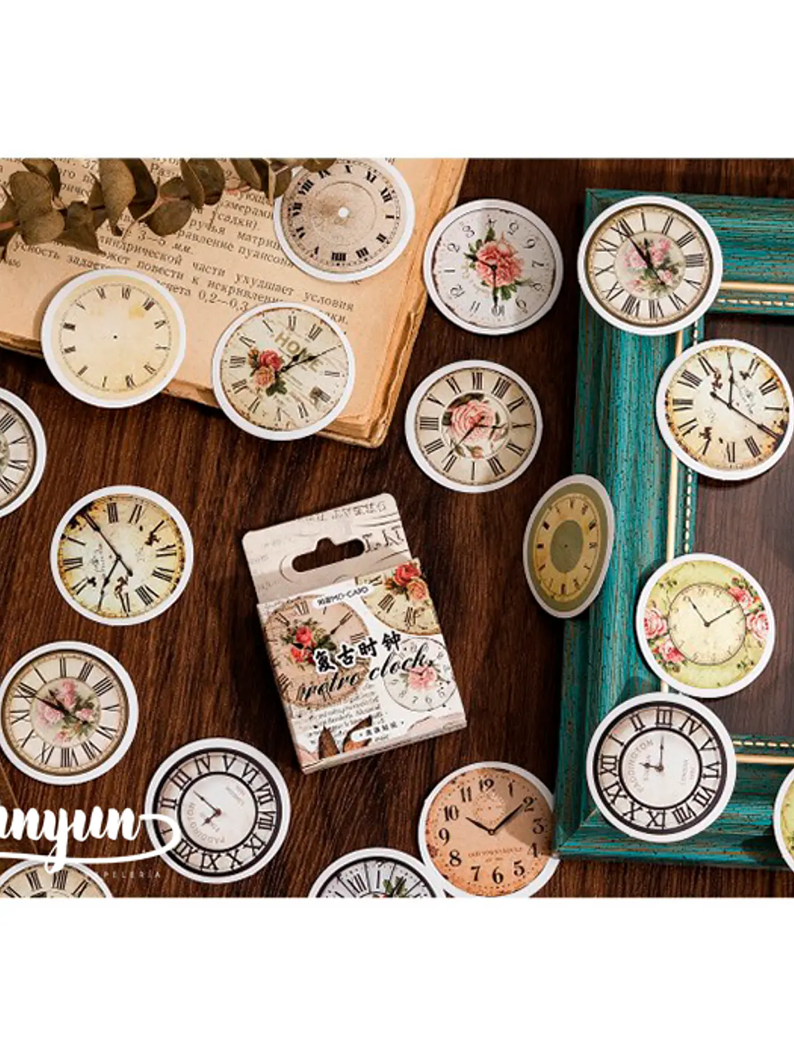 Caja Stickers Clock - 45 pzas 1