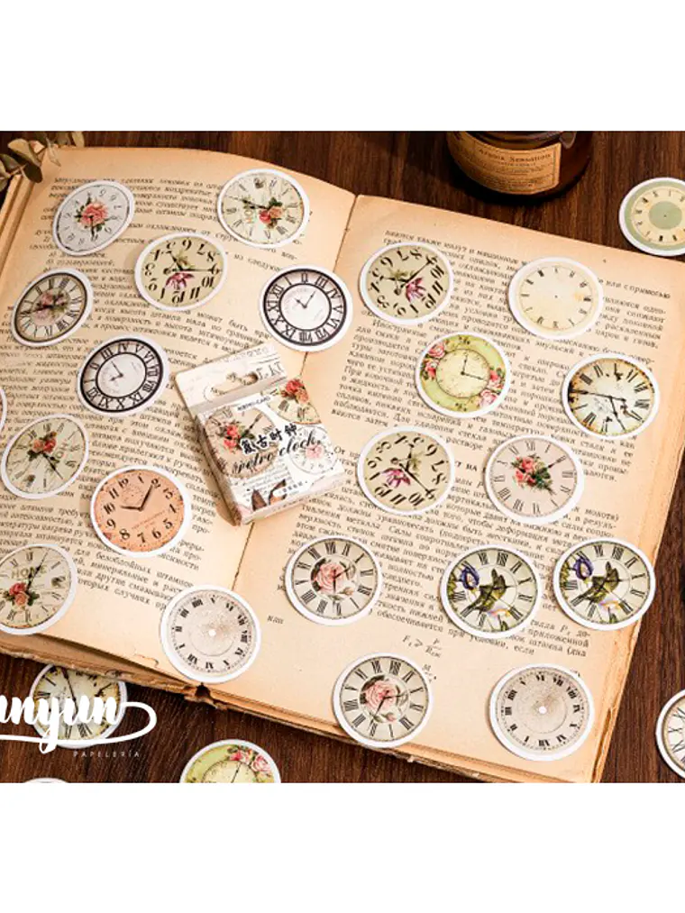 Caja Stickers Clock - 45 pzas 3