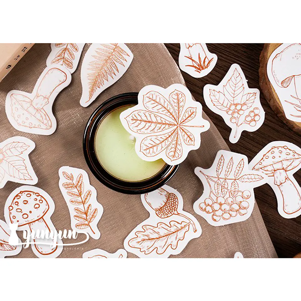 Caja Stickers Forest - 45 pzas 3