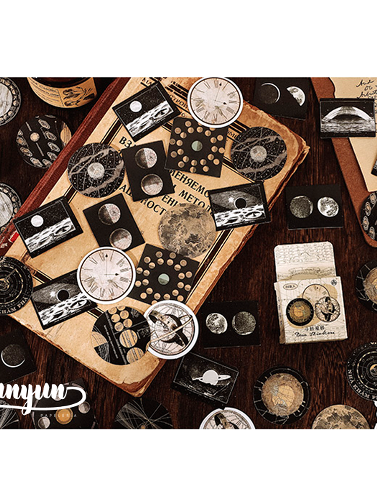 Caja Stickers Cósmico II - 45 pzas 1