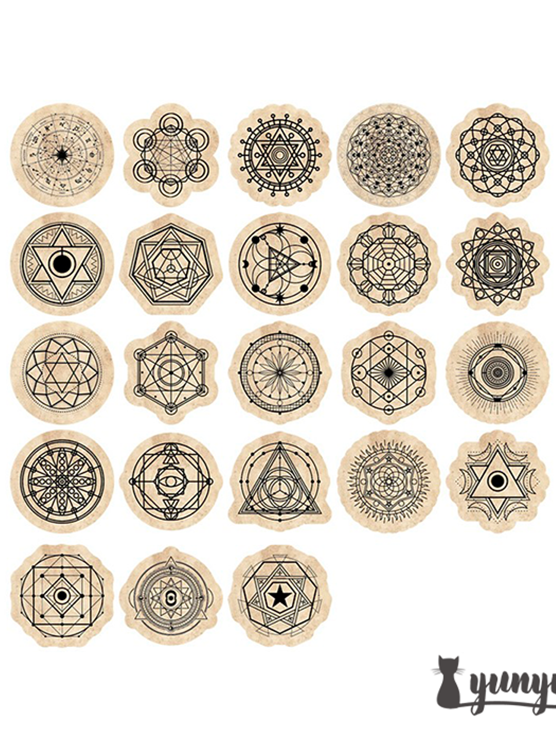 Caja Stickers Magic Star - 45 pzas 2