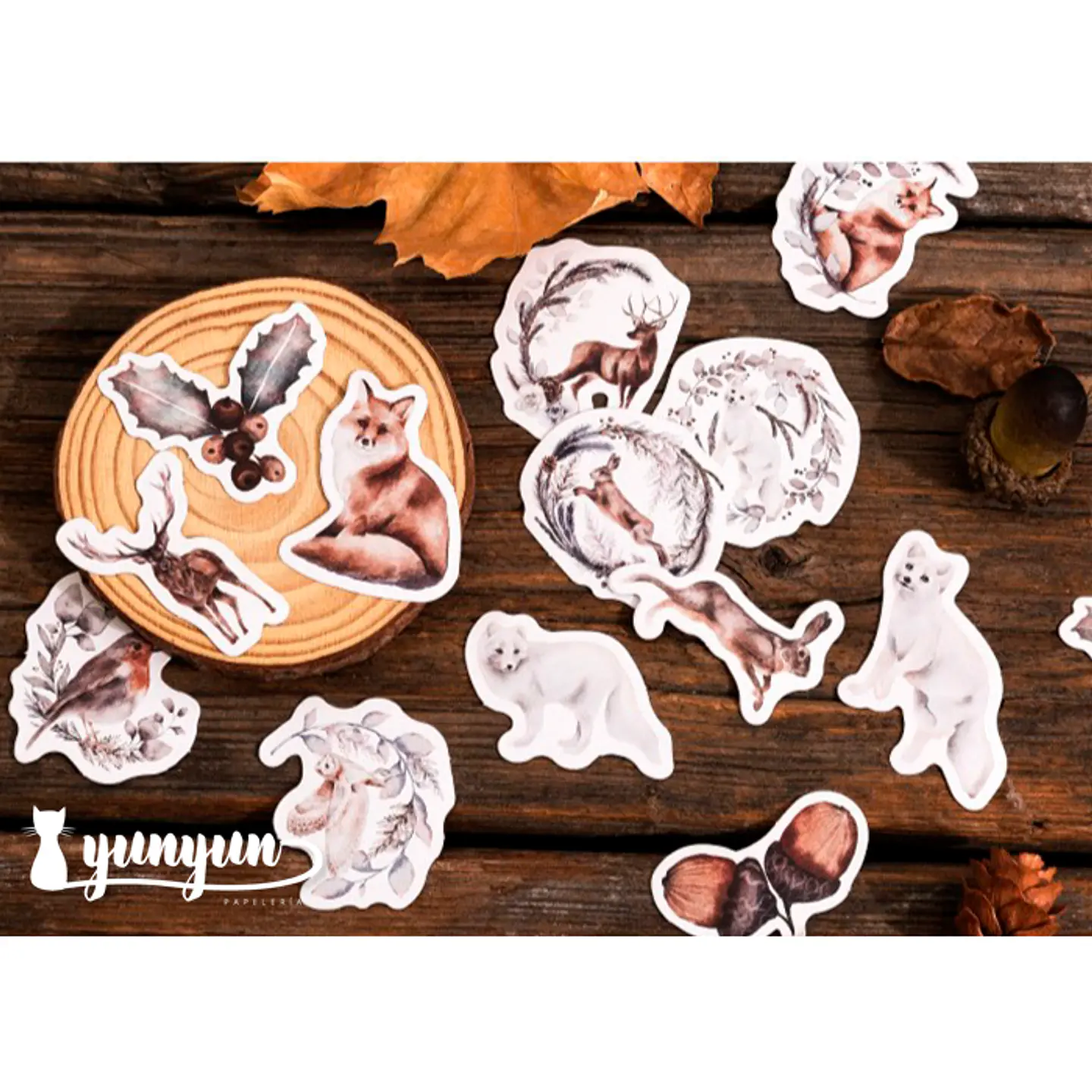 Caja Stickers Wonderful Winter - 45 pzas 2