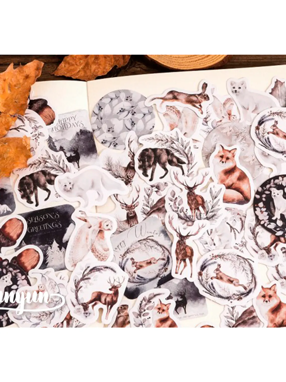 Caja Stickers Wonderful Winter - 45 pzas 3