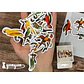 Caja Stickers Aves  - 45 pzas - Miniatura 3