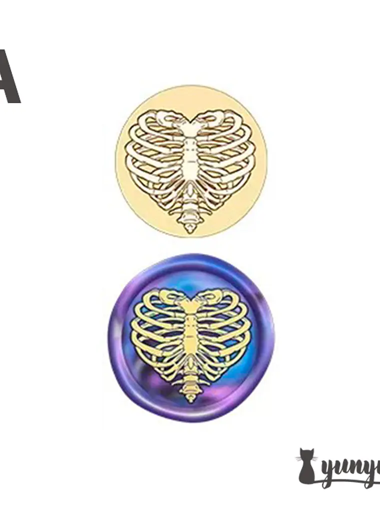 Cabezal Sello de Lacre Halloween - 2,5cm 6