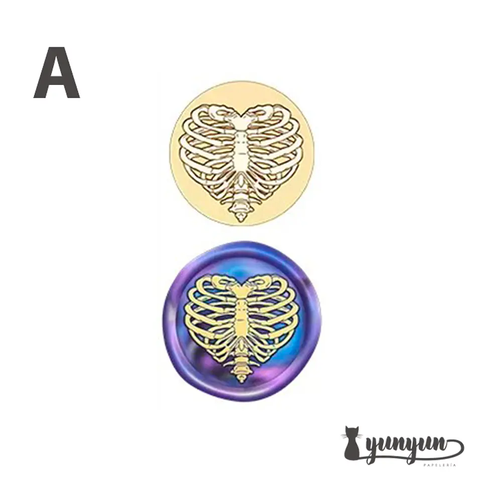 Cabezal Sello de Lacre Halloween - 2,5cm 6
