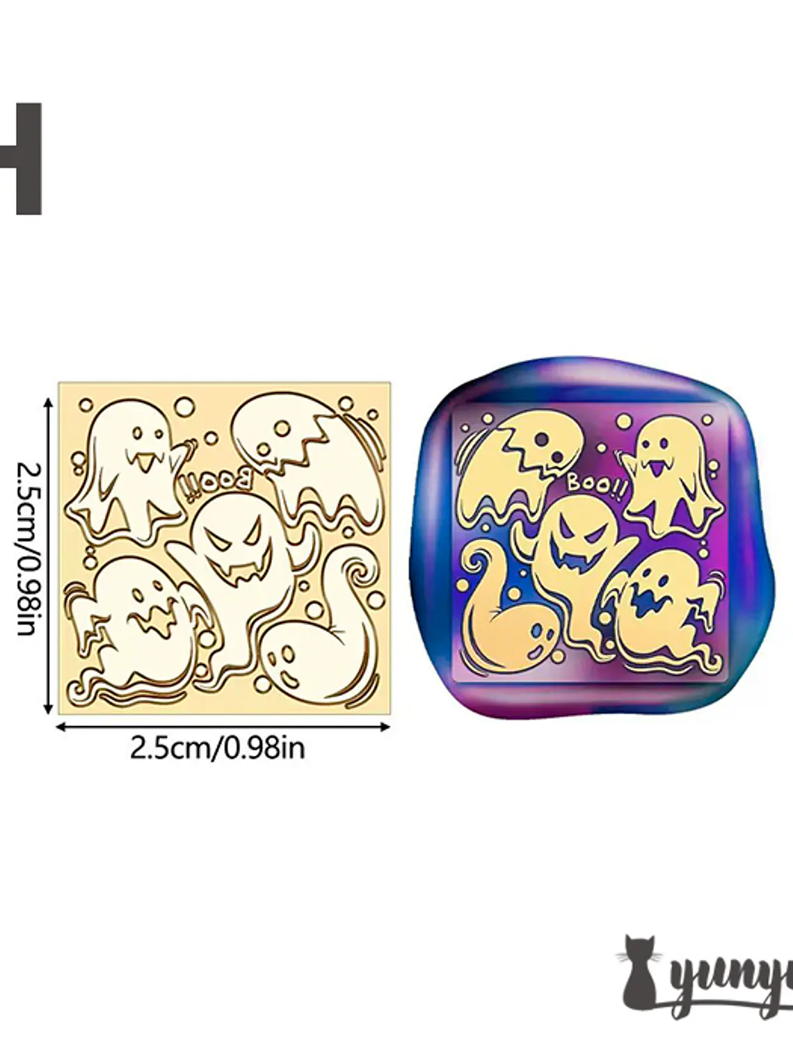 Cabezal Sello de Lacre Halloween - 2,5cm 13