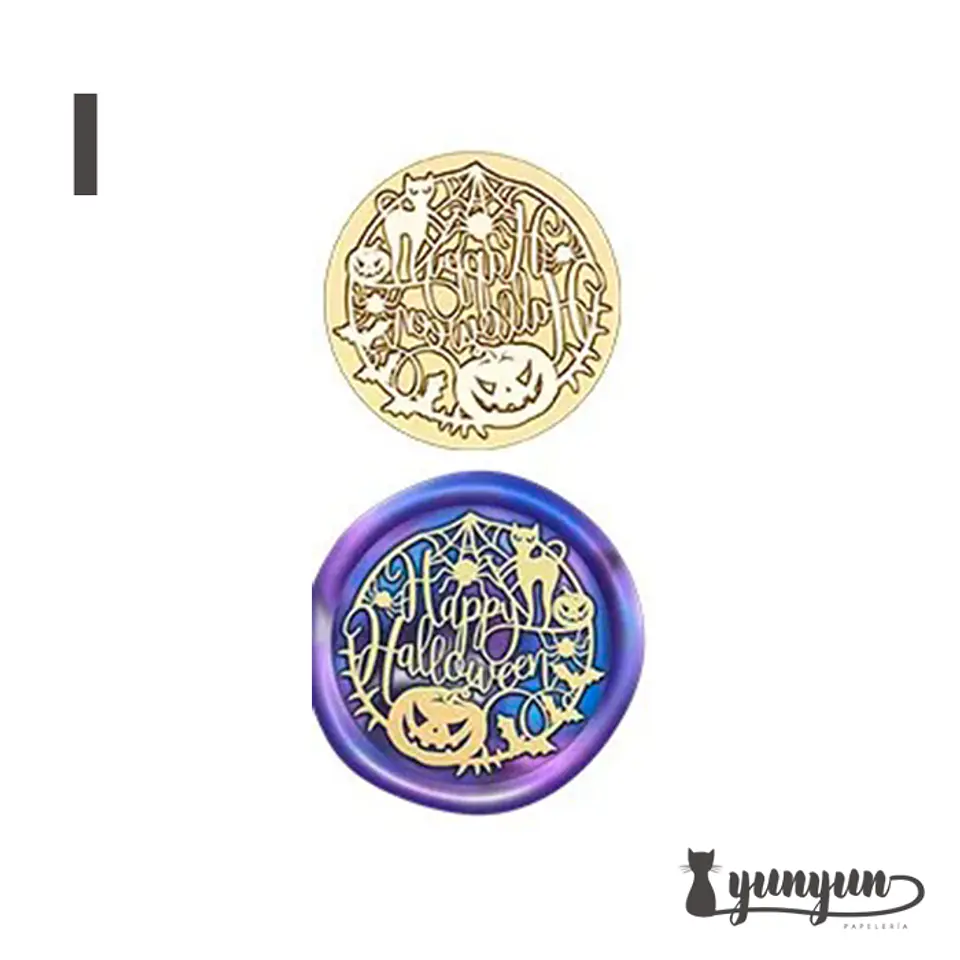 Cabezal Sello de Lacre Halloween - 2,5cm 14