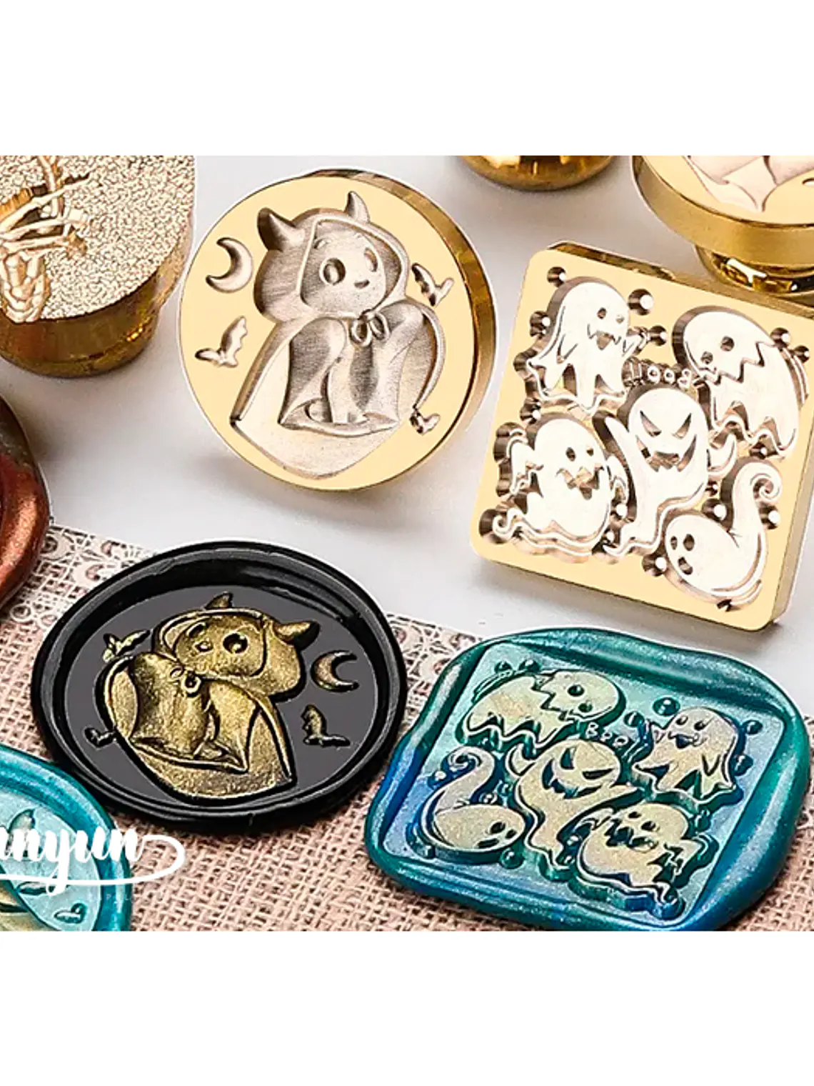 Cabezal Sello de Lacre Halloween - 2,5cm 2