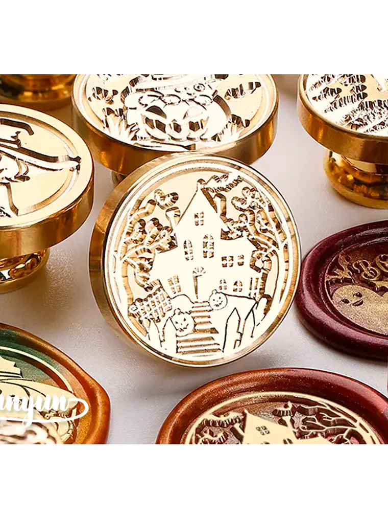 Cabezal Sello de Lacre Halloween - 2,5cm 1