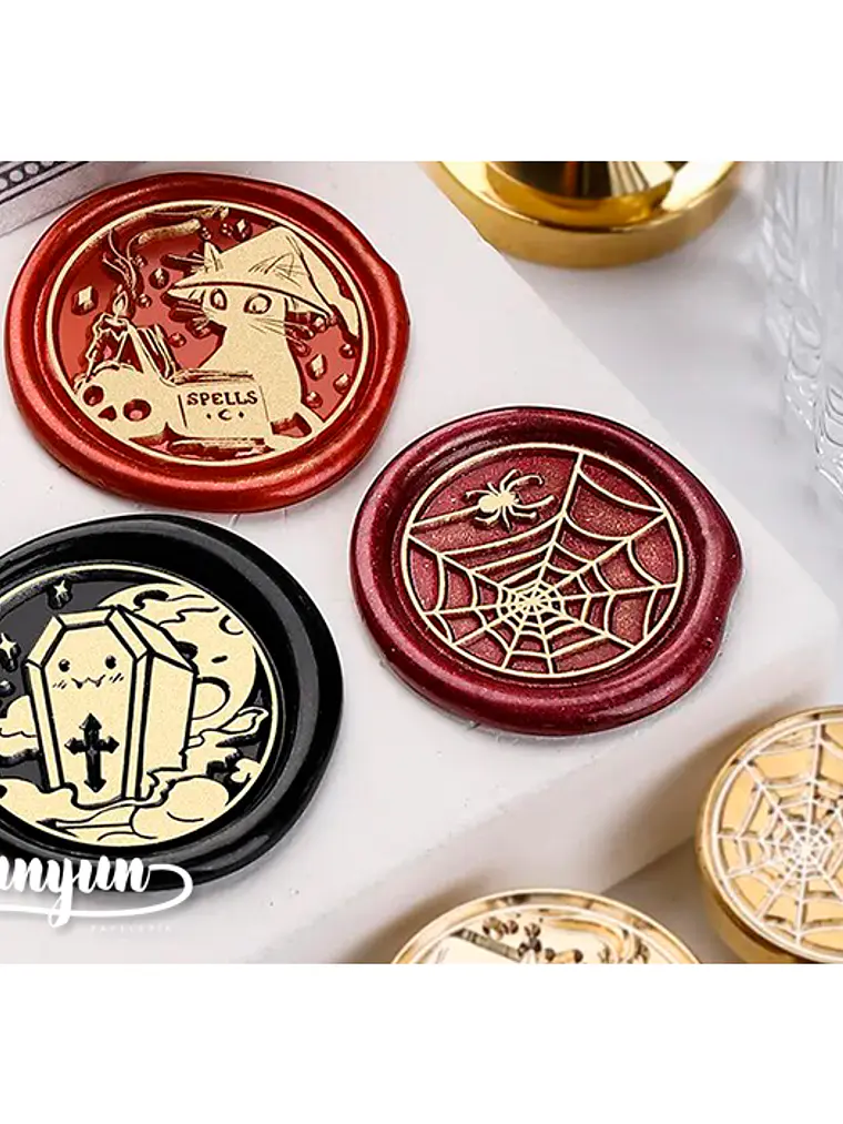 Cabezal Sello de Lacre Halloween - 2,5cm 3