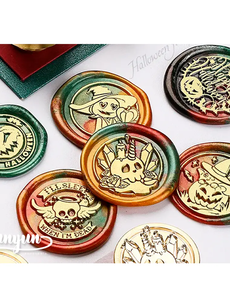 Cabezal Sello de Lacre Halloween - 2,5cm 4