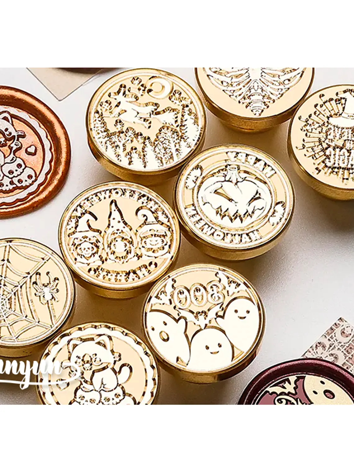 Cabezal Sello de Lacre Halloween - 2,5cm 5