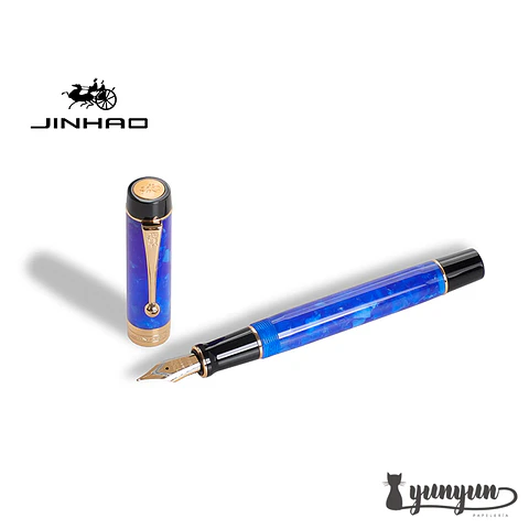 Pluma JINHAO 100 Century Series -  Deep Blue Sea