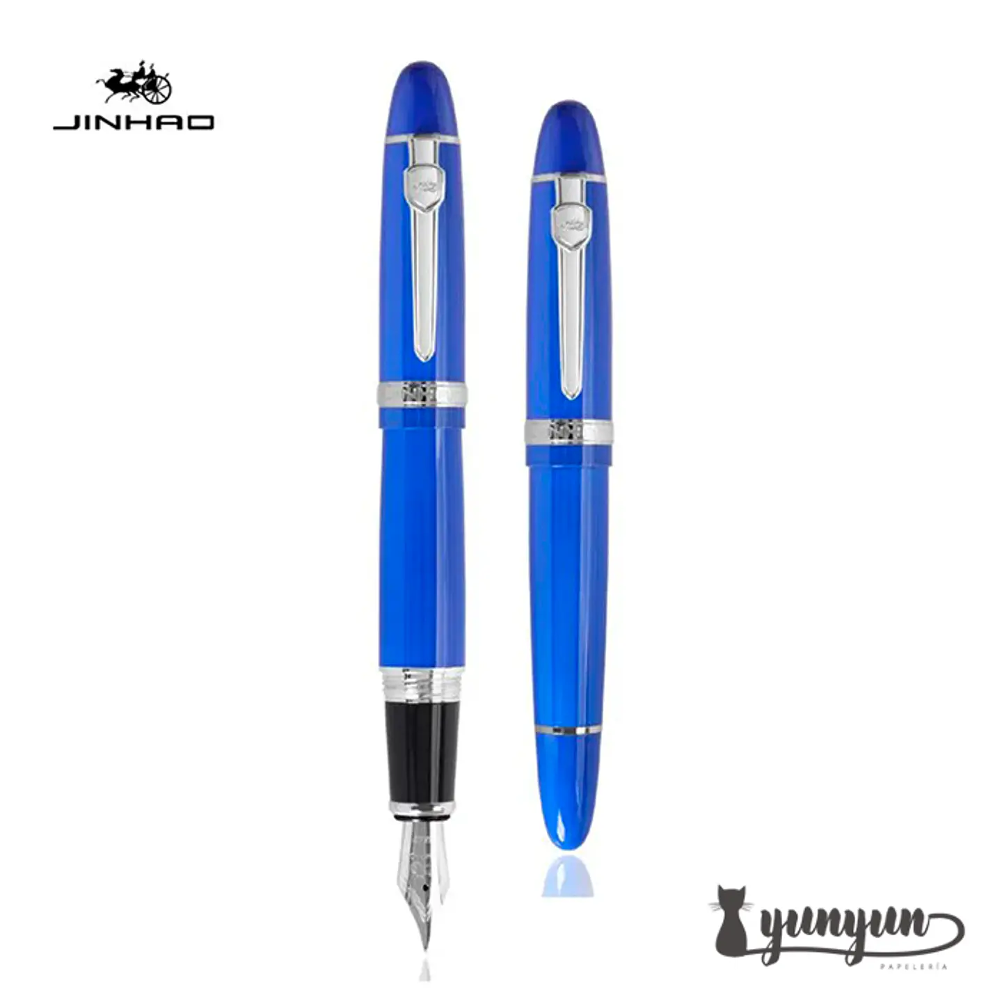 Pluma Fuente JINHAO 159 - Blue 1