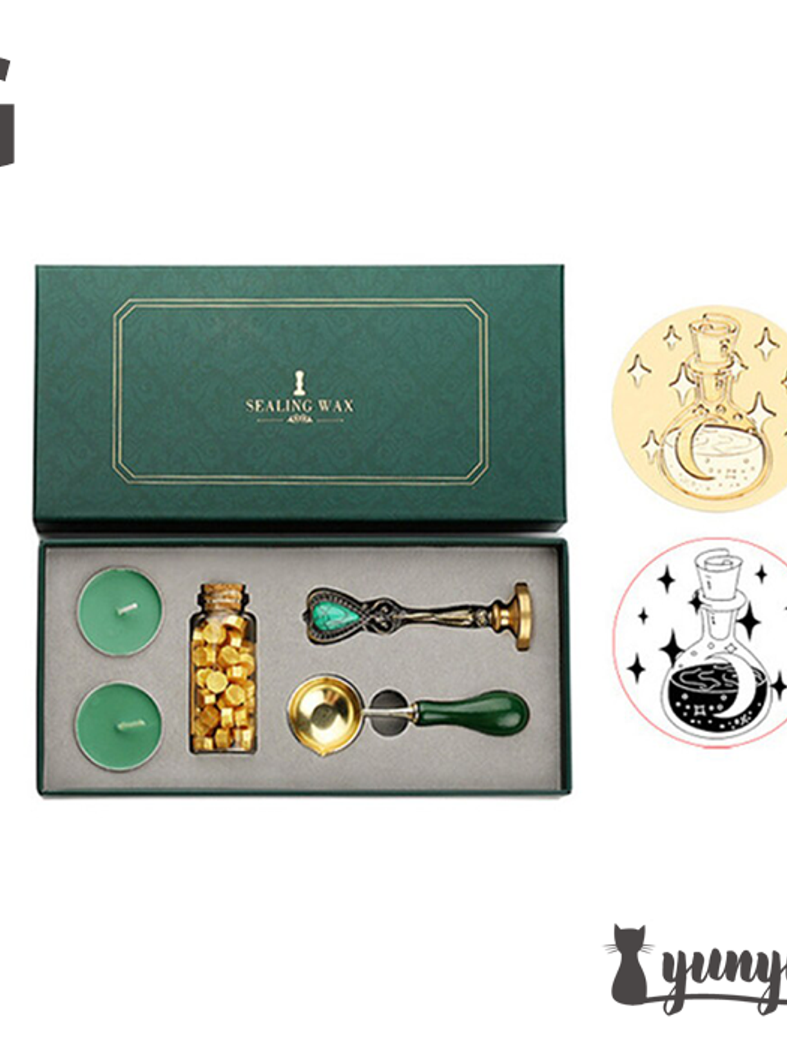 Sealing Wax Box I (G) - 5 pzas 1