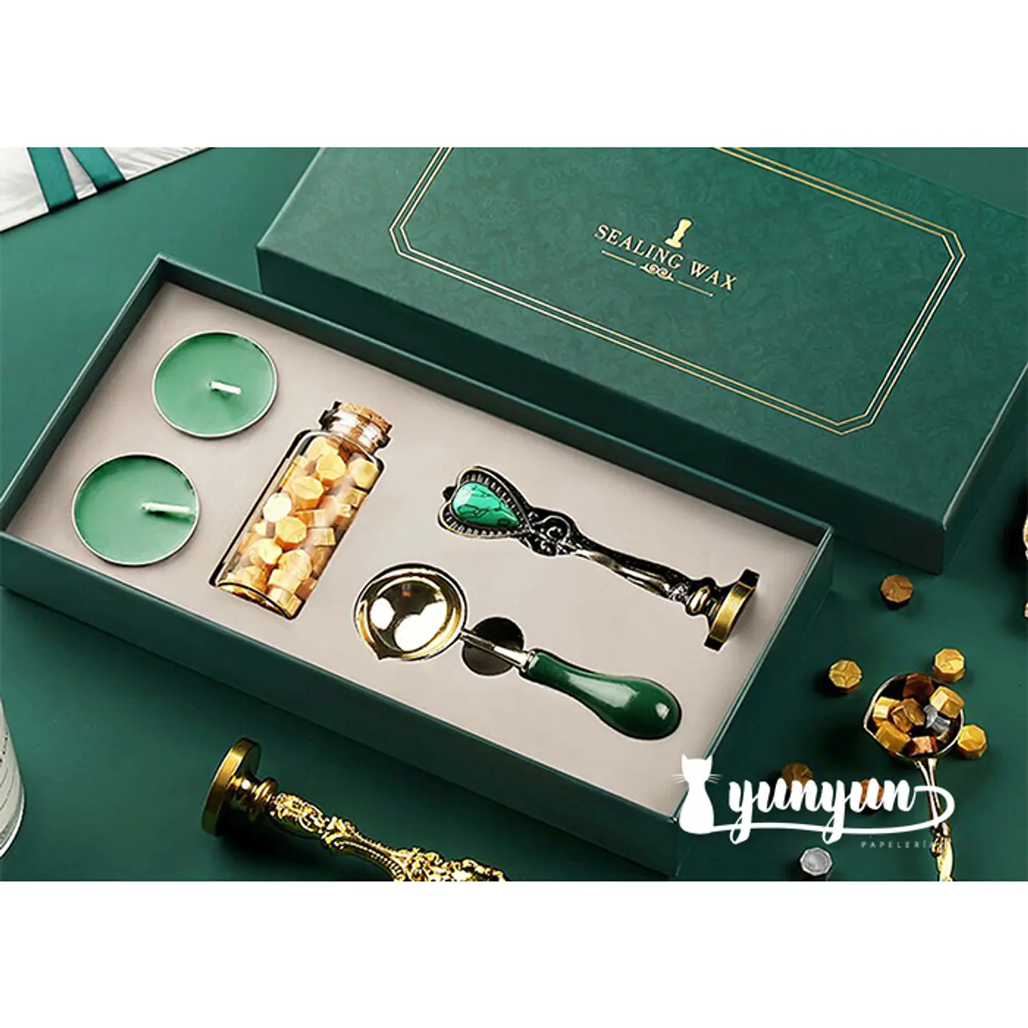 Sealing Wax Box I (J) - 5 pzas 2