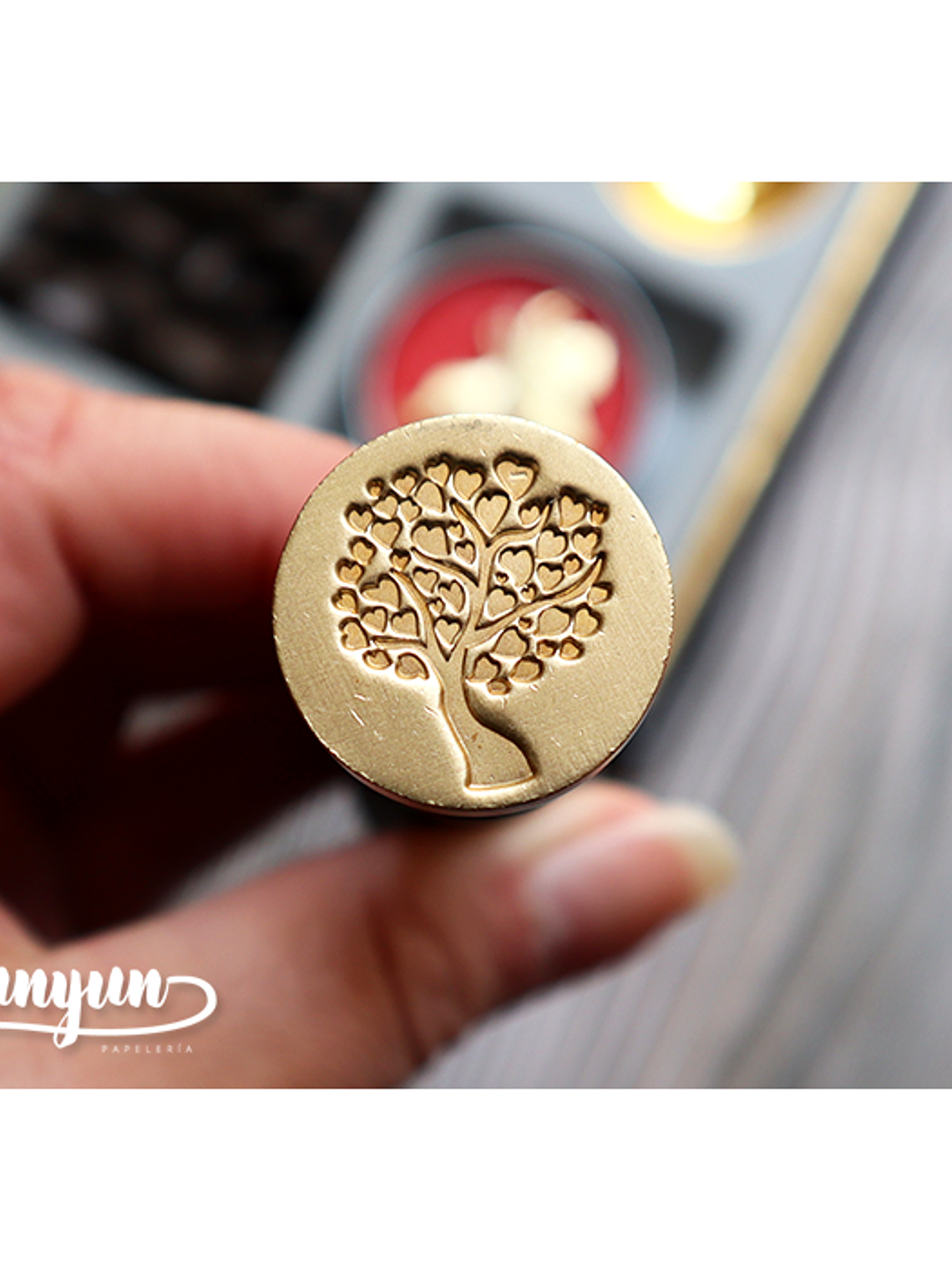 Kit Sello de Lacre Letteng - Arbol de la Vida 3