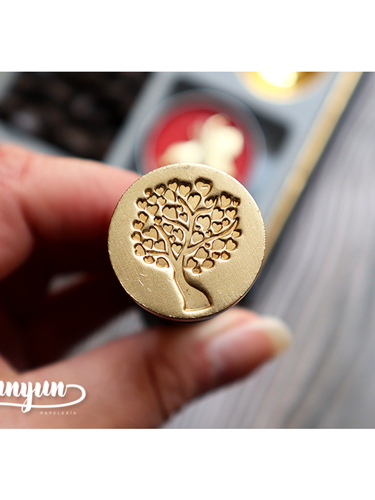 Kit Sello de Lacre Letteng - Arbol de la Vida 3