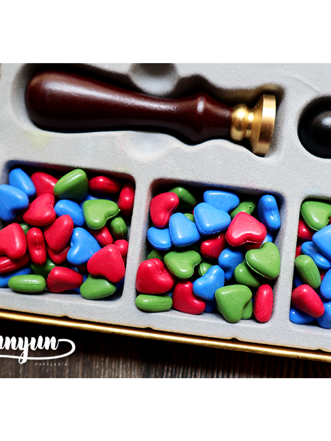 Kit Sello de Lacre Letteng - I Love You 4