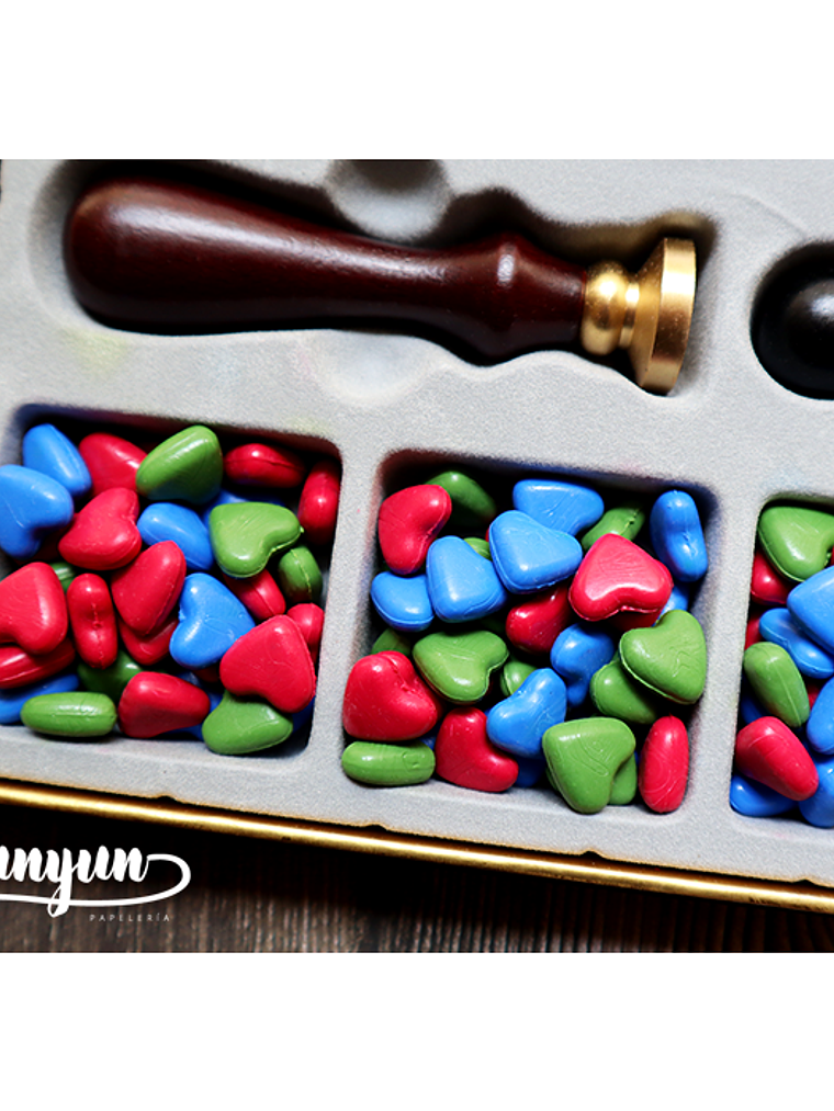 Kit Sello de Lacre Letteng - I Love You 4