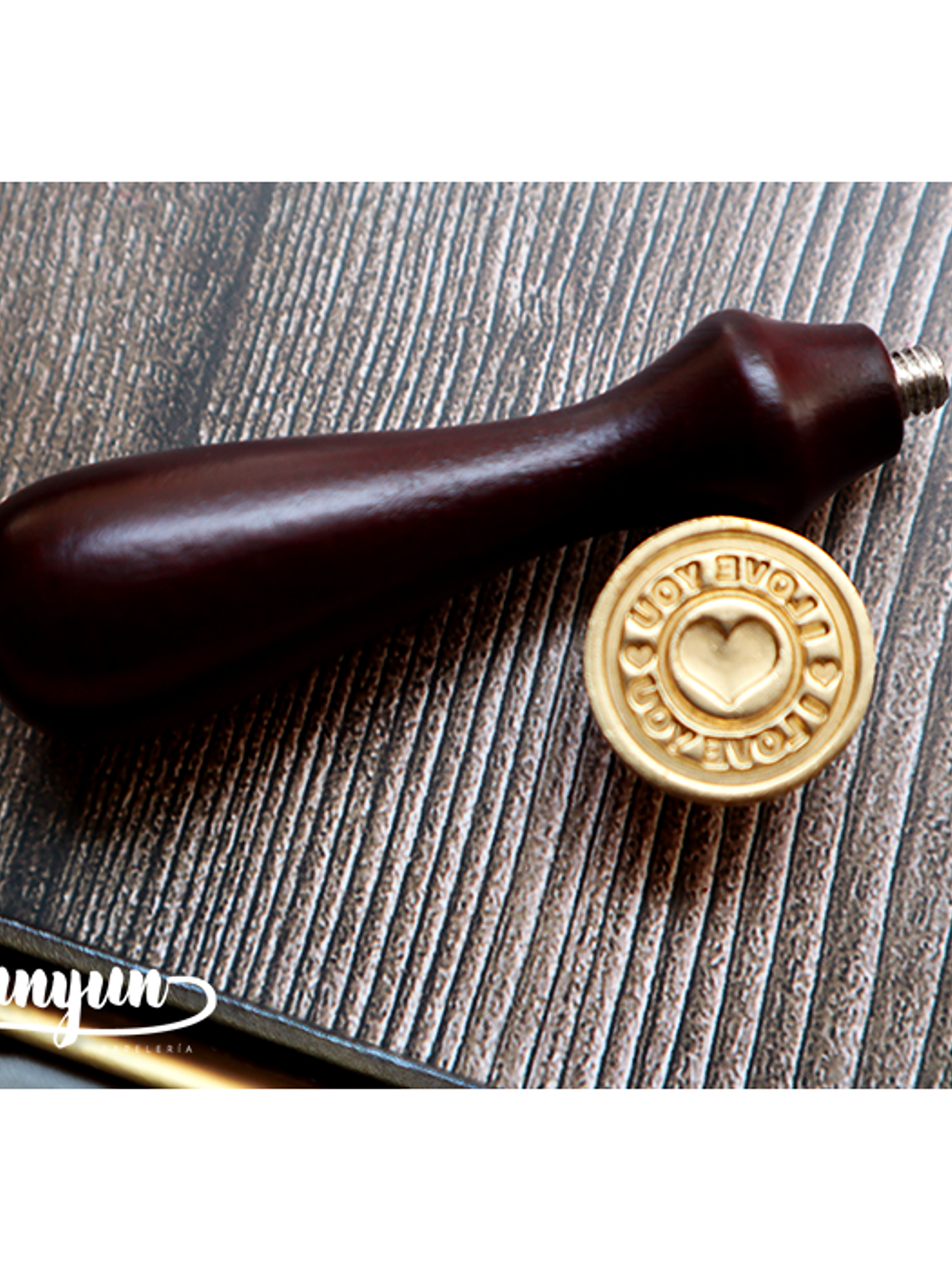 Kit Sello de Lacre Letteng - I Love You 3