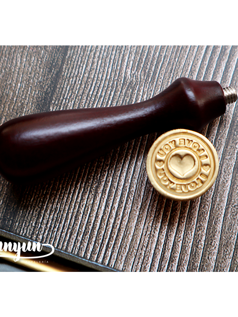 Kit Sello de Lacre Letteng - I Love You 3