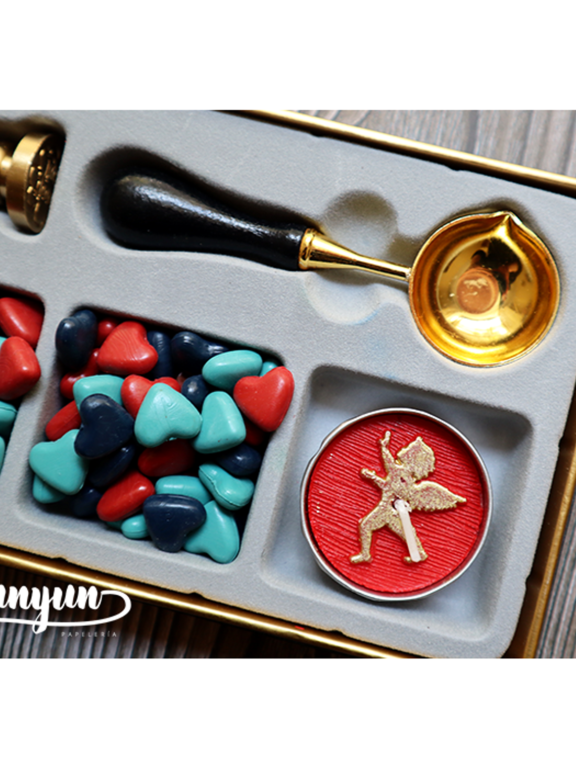 Kit Sello de Lacre Letteng - Good Luck 4