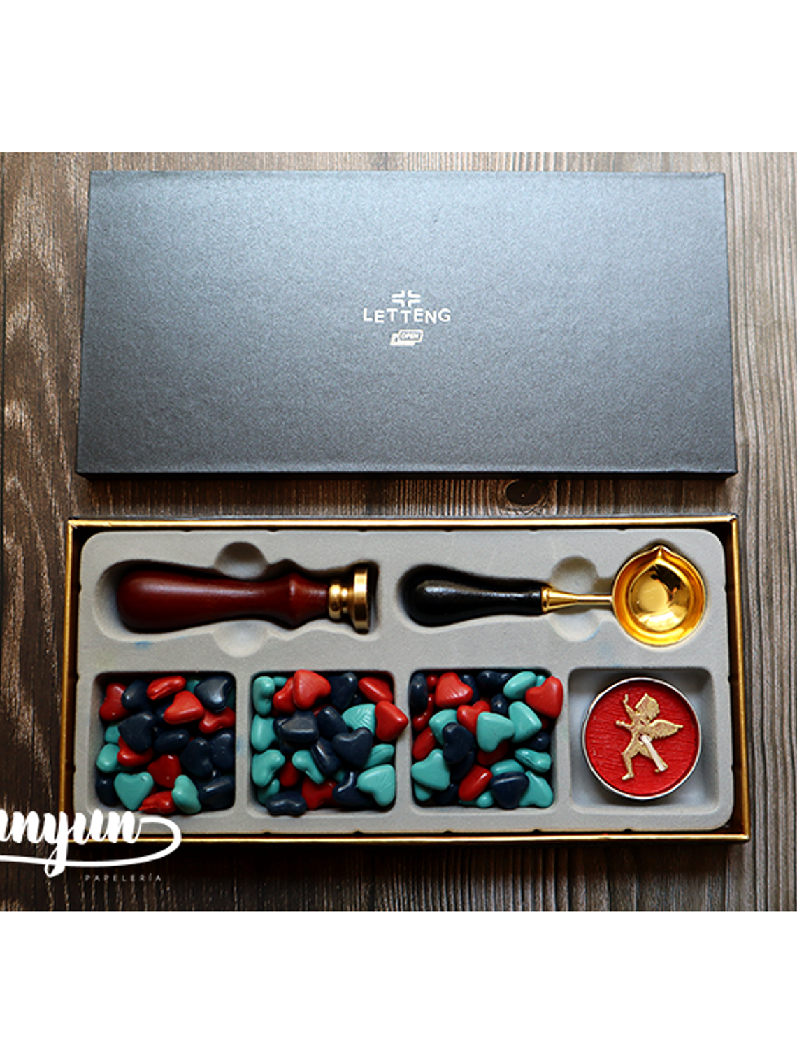 Kit Sello de Lacre Letteng - Good Luck 6