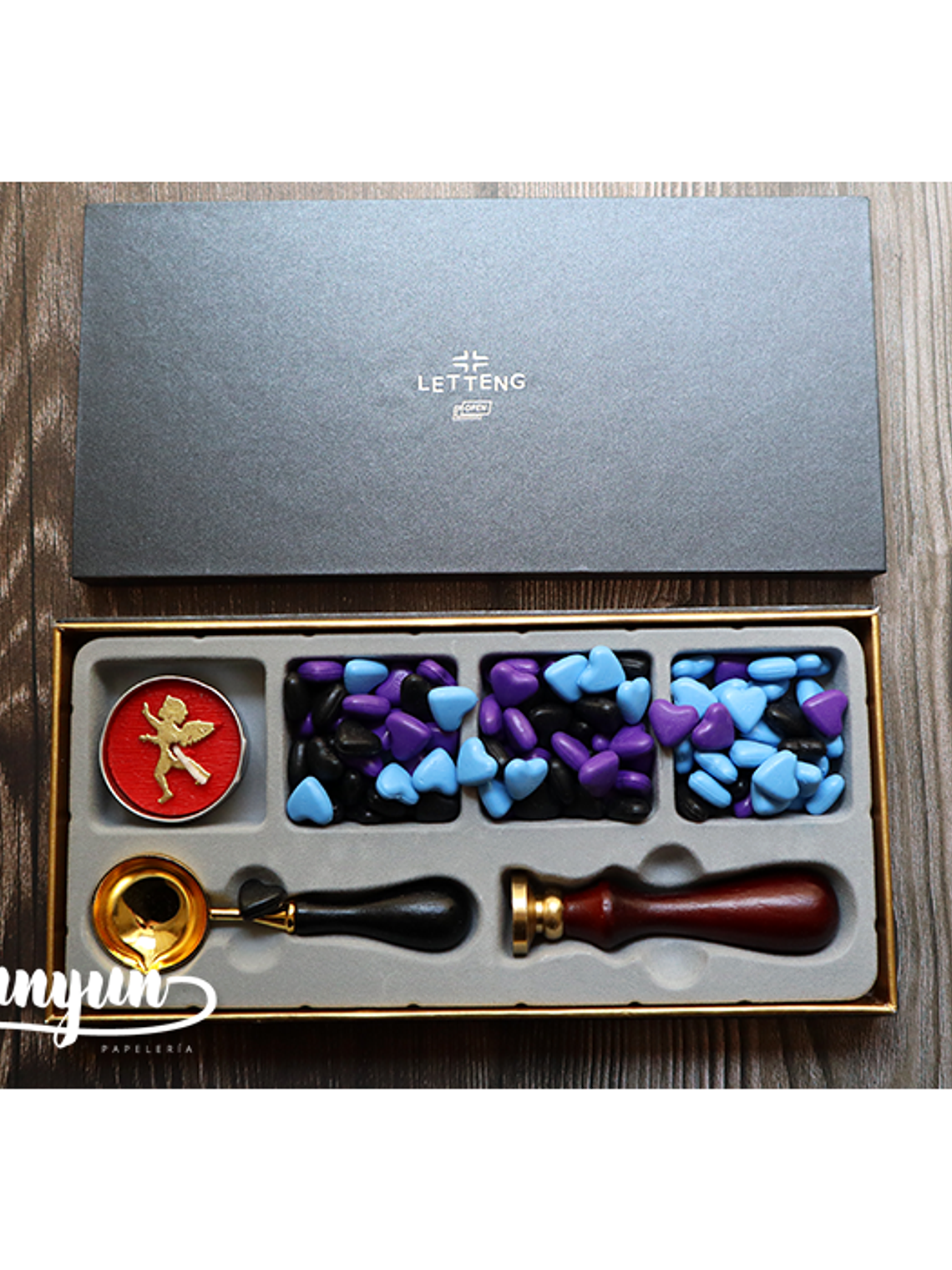 Kit Sello de Lacre Letteng - Thank You 5