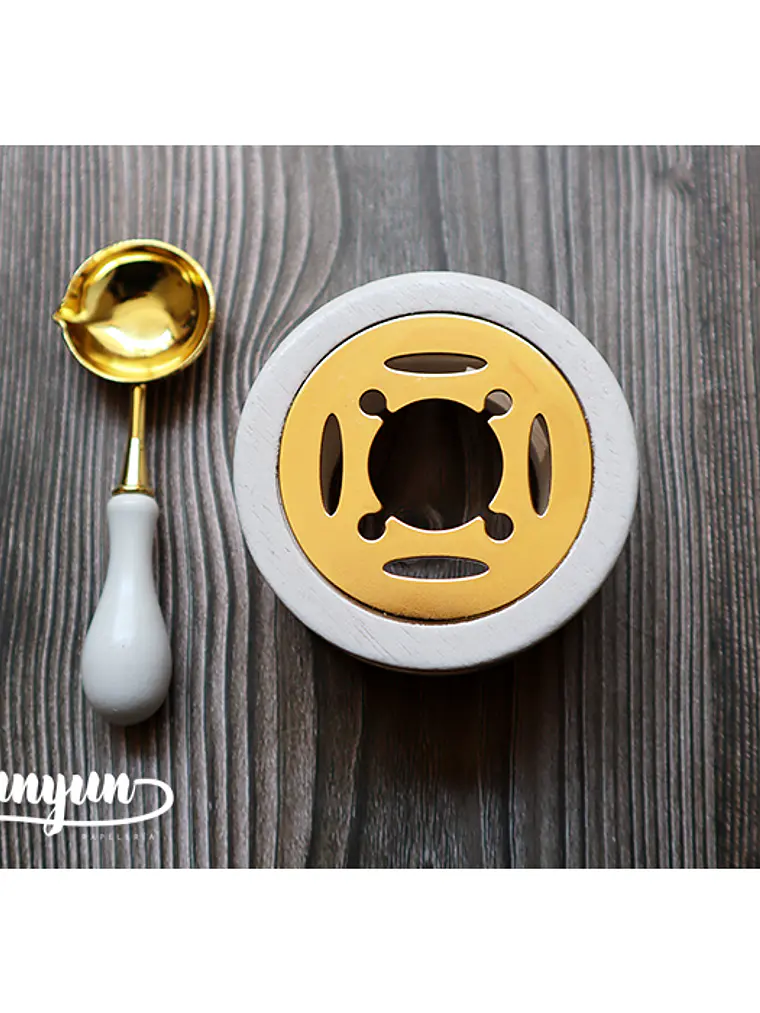 Horno + Cuchara para Sellos de Lacre - Blanco 1