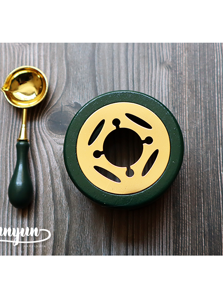 Horno + Cuchara para Sellos de Lacre - Verde 1