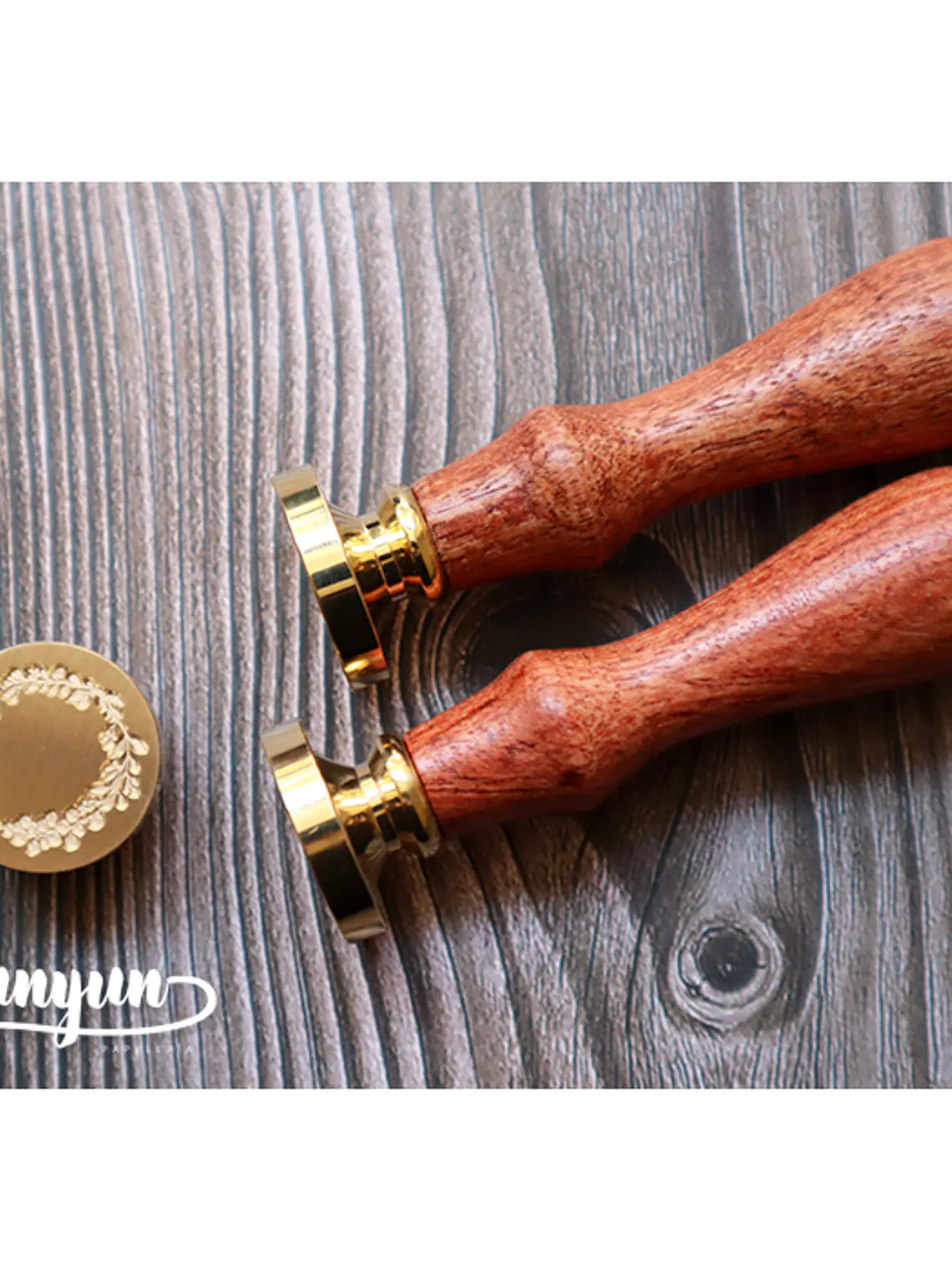 Sello de Lacre Corona Botánica II -2,5cm 4