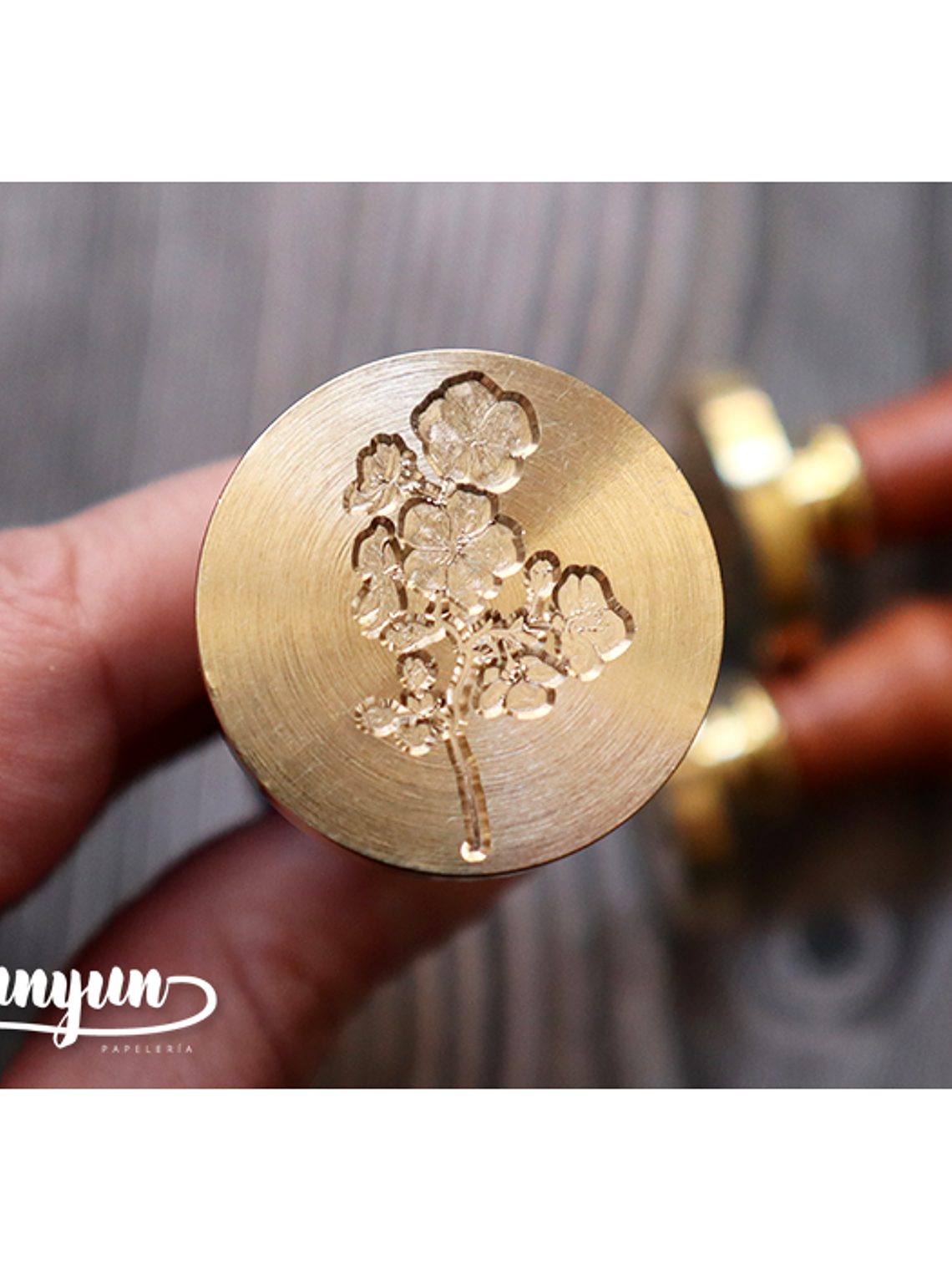 Sellos de Lacre Flores - 3cm 1