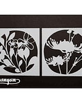 Set Stencils Botánica II (9pzas) - 13x13cm