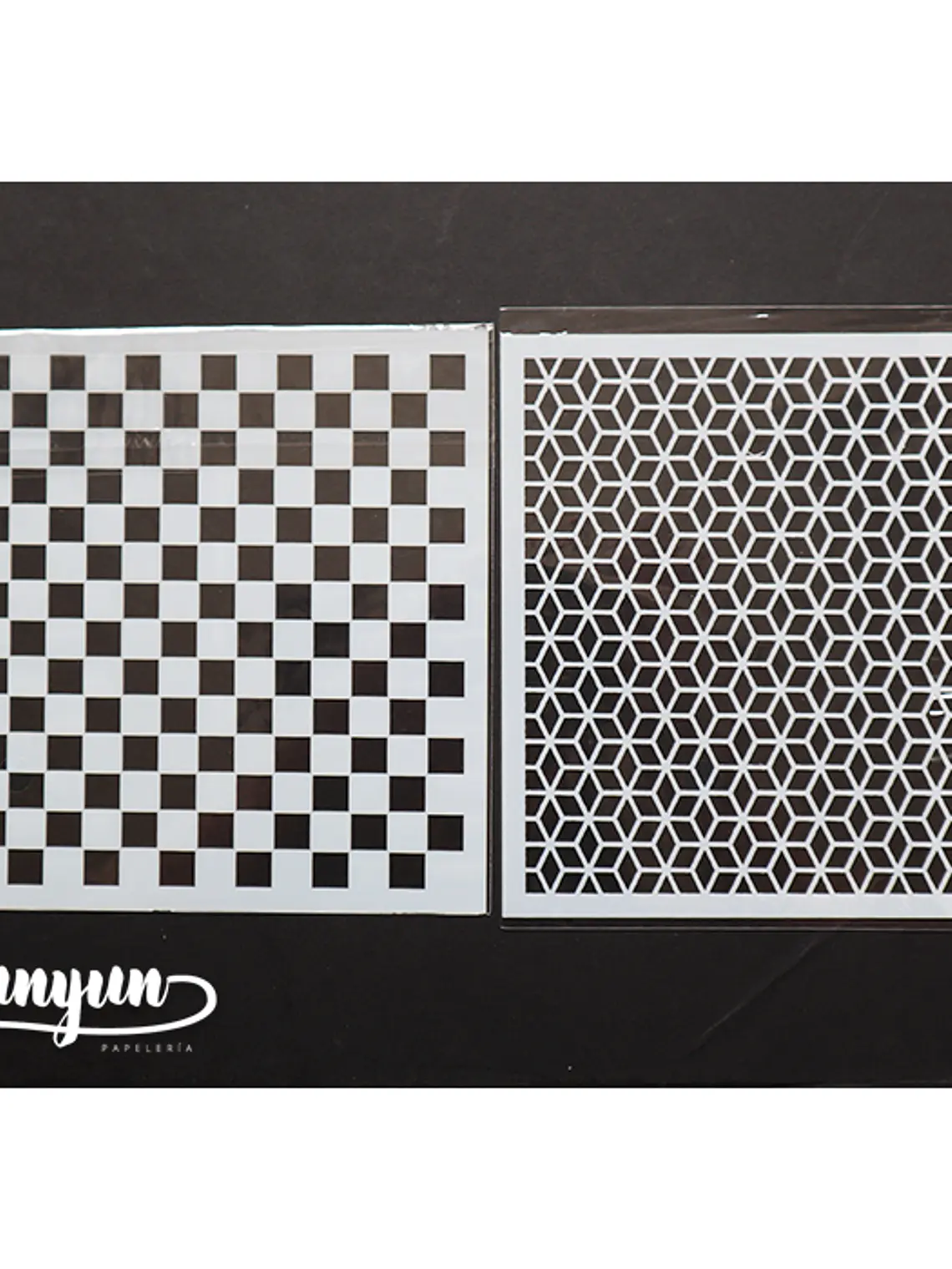 Set Stencils 9 pzas (IV) - 13x13cm 2