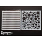 Set Stencils 9 pzas (IV) - 13x13cm - Miniatura 5