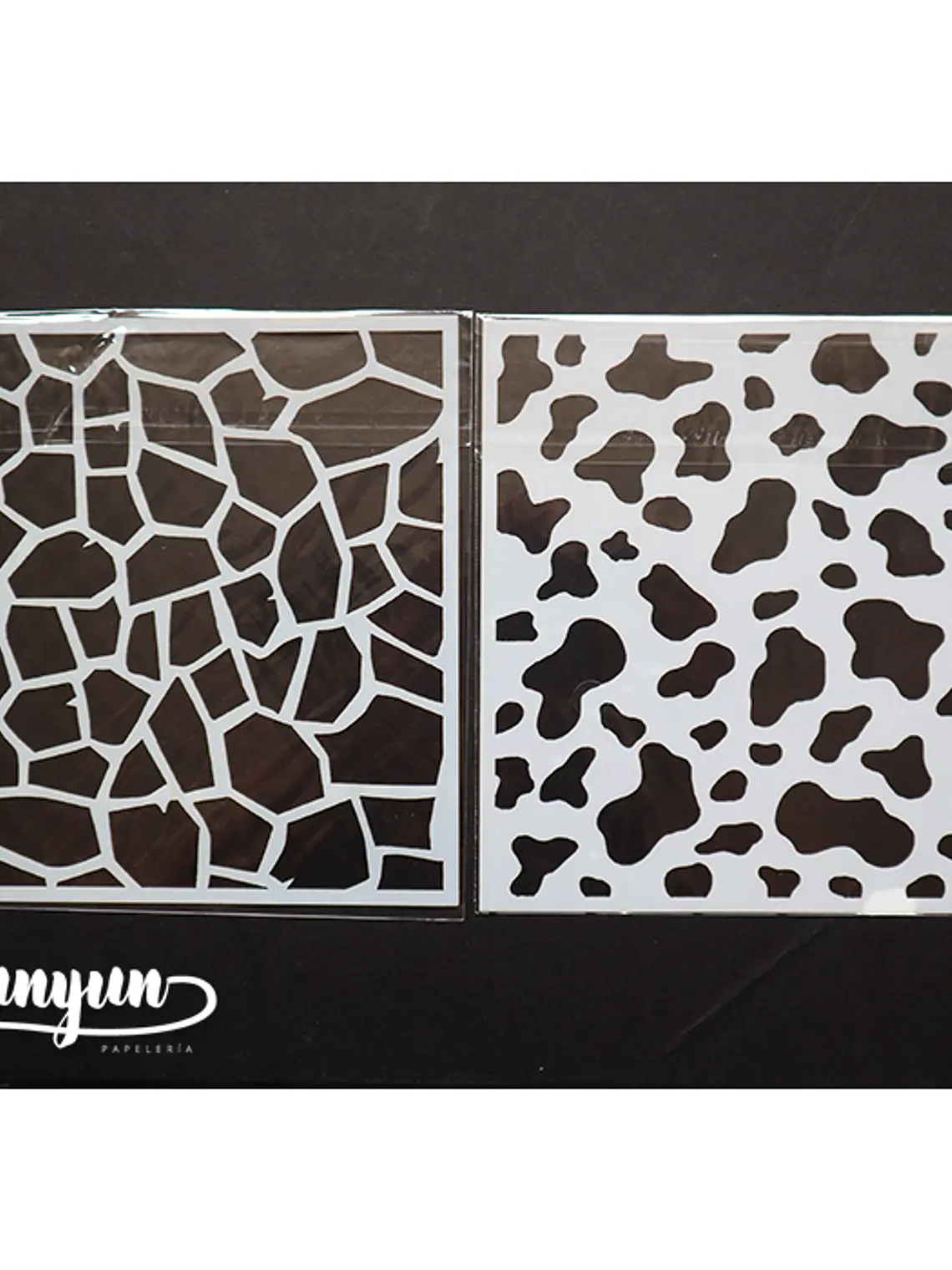 Set Stencils 9 pzas (IV) - 13x13cm 6