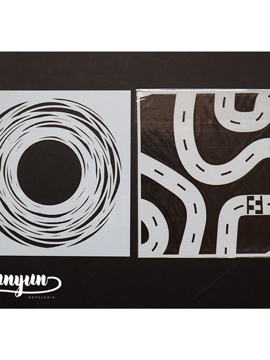 Set Stencils 9 pzas (V) - 13x13cm 2