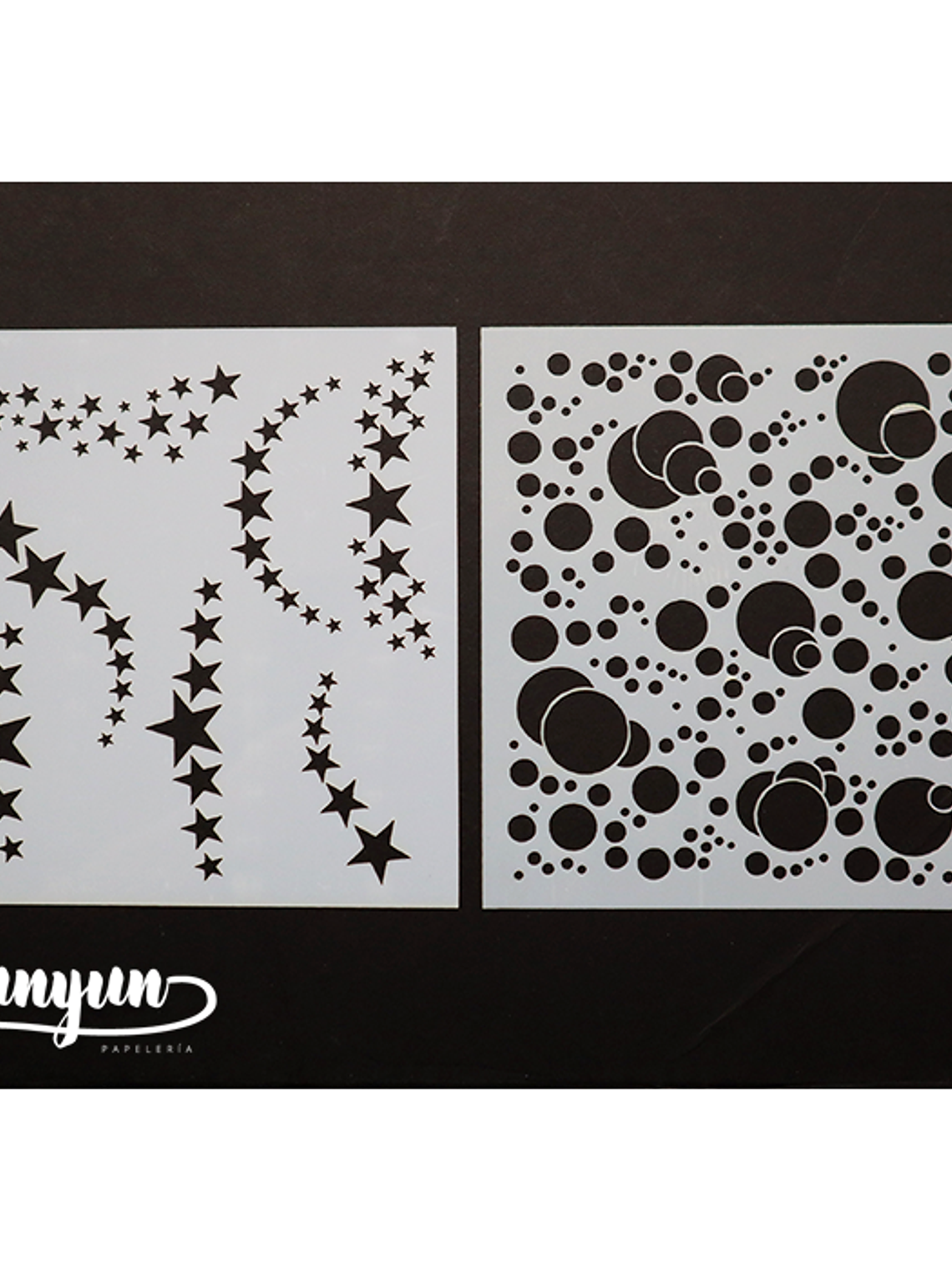 Set Stencils 9 pzas (V) - 13x13cm 3